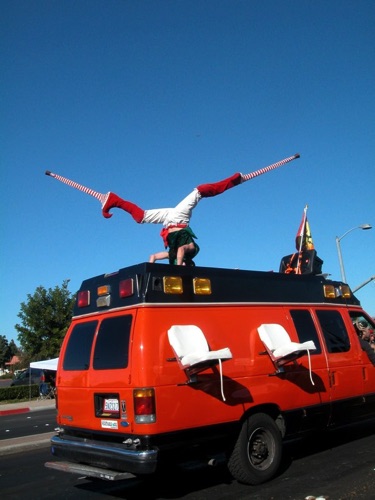 Stilt Headstand